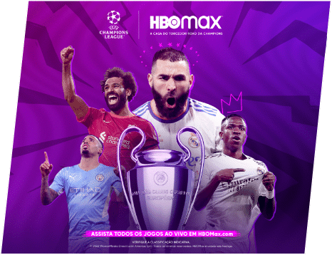 HBO MAX refaz acordo com UEFA e manterá jogos da Champions League